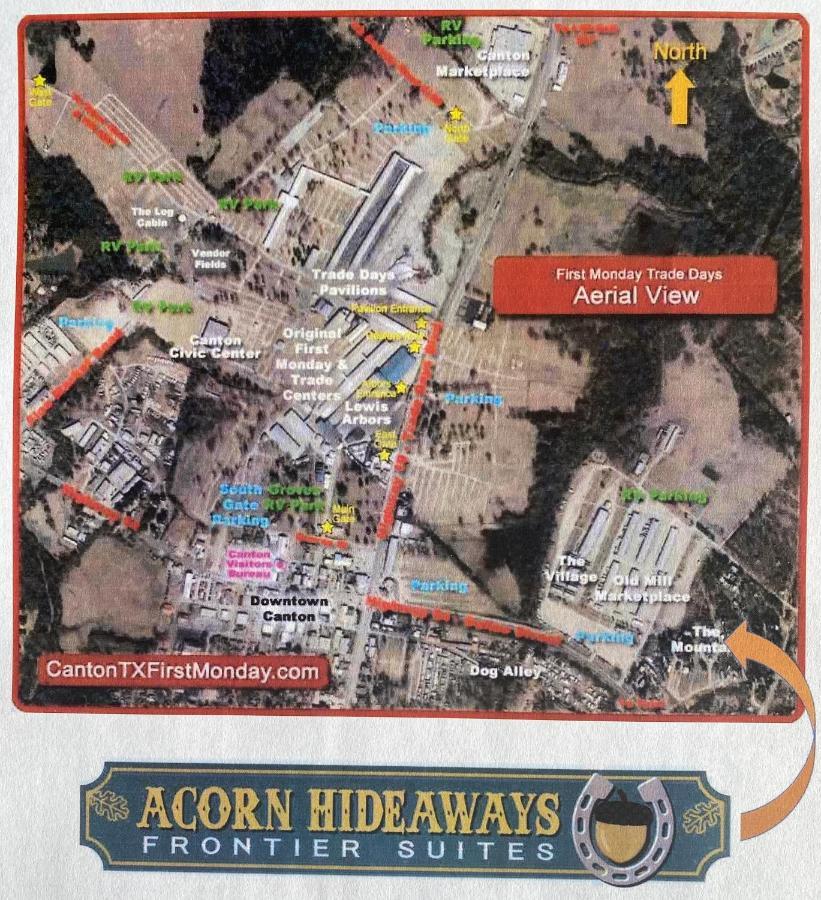 Acorn Hideaways Canton Charming Pioneer Suite 1890'S General Store מראה חיצוני תמונה